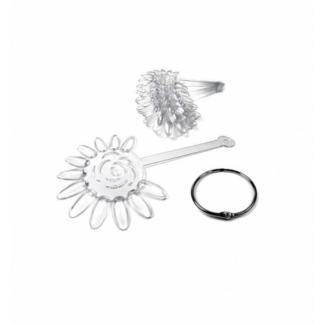 Wzornik do lakierów – kwiatek