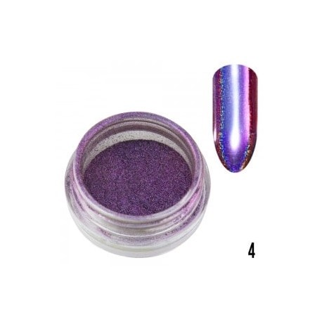 Pyłek do paznokci Efekt Pawiego Oka 2g nr 04