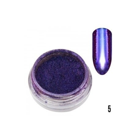 Pyłek do paznokci Efekt Pawiego Oka 2g nr 05