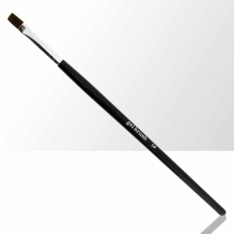 Pędzelek do żelu czarny nr 6