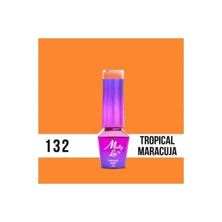 LAKIER MOLLY LAC BUBBLE TEA MARACUJA 5ml nr 132