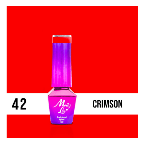 LAKIER MOLLY LAC ELITE WOMEN CRIMSON 5ml nr 42