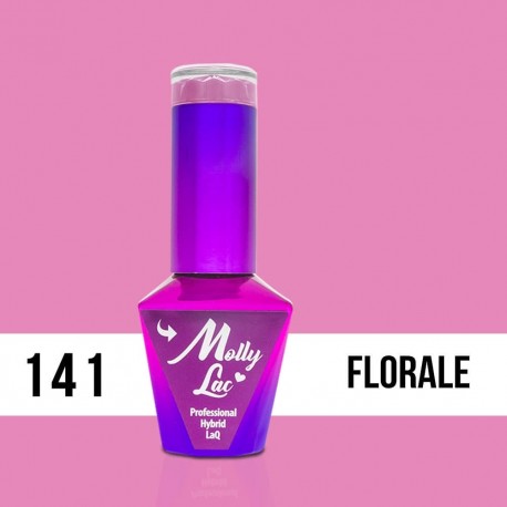 LAKIER MOLLY LAC FLAMINGO DUSTY FLORALE 5ml nr 141