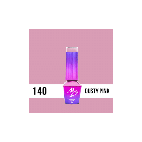 LAKIER MOLLY LAC FLAMINGO DUSTY PINK 5ml nr140