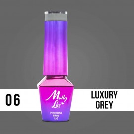 LAKIER MOLLY LAC GLAMOUR WOMAN LUXURY GREY 5ml nr6