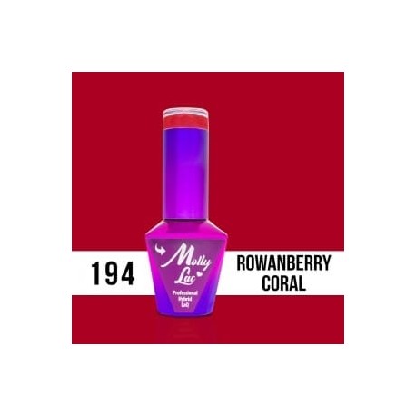 LAKIER MOLLY LAC HEARTS&KISSES ROWANBERR 5ml nr194
