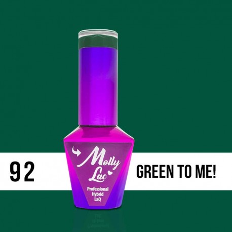 LAKIER MOLLY LAC REST&RELAX GREEN TO ME! 5ml nr 92