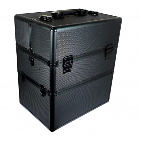 Kuferek kosmetyczny duży super black