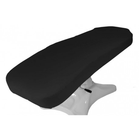 Prześcieradło frotte na fotel czarne 60x190cm