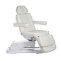 Elektryczny fotel kosmetyczny BR-6686A Biały