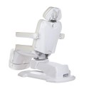 Elektryczny fotel kosmetyczny BR-6686A Biały