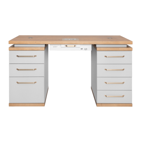 Biurko kosmetyczne Grigio VENTO PRO PLUS