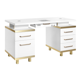 Biurko Elegante Bianco VENTO PRO PLUS