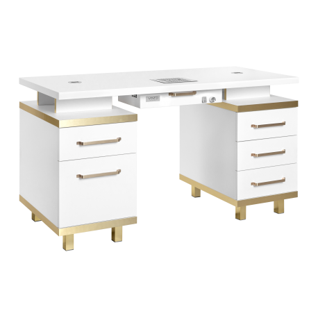 Biurko Elegante Bianco VENTO PRO PLUS