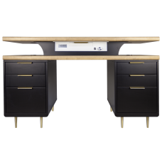 Biurko Black Cavier VENTO PRO PLUS