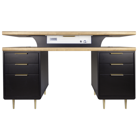 Biurko Black Cavier VENTO PRO PLUS