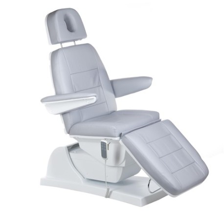 Bologna BG-228 Szary Elektryczny fotel kosmetyczny  