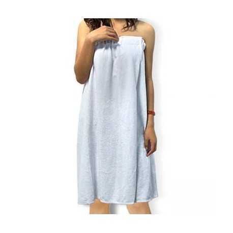 Tunika peleryna kosmetyczna frotte BIAŁA