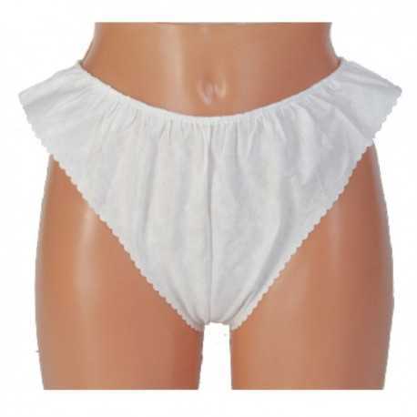 Majtki figi kosmetyczne włókninowe białe 10szt