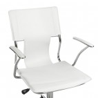 BX-2015 Fotel biurowy Biały