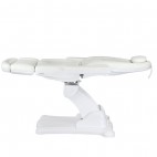 Mazaro BR-6672B Elektryczny fotel kosmetyczny Biały