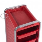 NG-ST005 Pomocnik fryzjerski czerwony