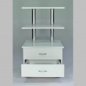 Stolik kosmetyczny 3 półki 2 szuflady TS