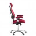 BX-4144 Fotel biurowy Czerwony
