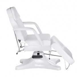 BD-8222 Hydrauliczny fotel kosmetyczny Biały