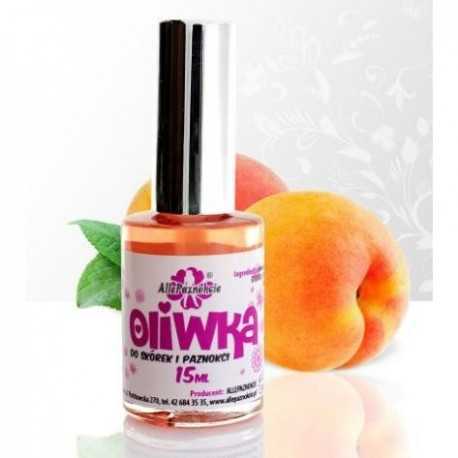 Oliwka do paznokci z kwiatkami - brzoskwinia 15ml
