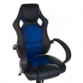 Fotel gamingowy Racer BX-2052 Niebieski