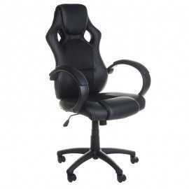 Fotel gamingowy Racer BX-2052 Czarny