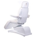 Bologna  BG-228-4 Biały Elektryczny fotel kosmetyczny