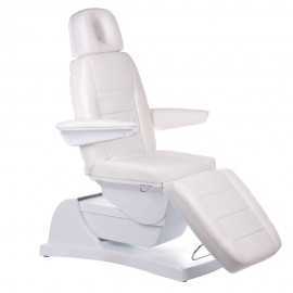 Bologna  BG-228 Biały Elektryczny fotel kosmetyczny