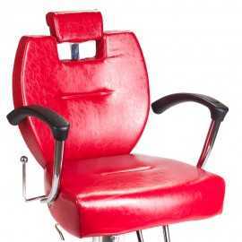 Fotel barberski HEKTOR BH-3208 Czerwony