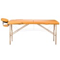 BS-523  Stół do masażu i rehabilitacji Pomarańczowy