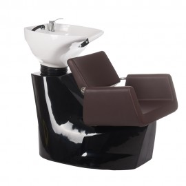 Myjnia fryzjerska Vito brązowa