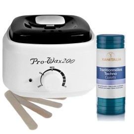 Zestaw podgrzewacz + wosk azulen + szpatuły