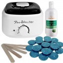 Zestaw podgrzewacz +wosk azulenowy+szpatuły+balsam